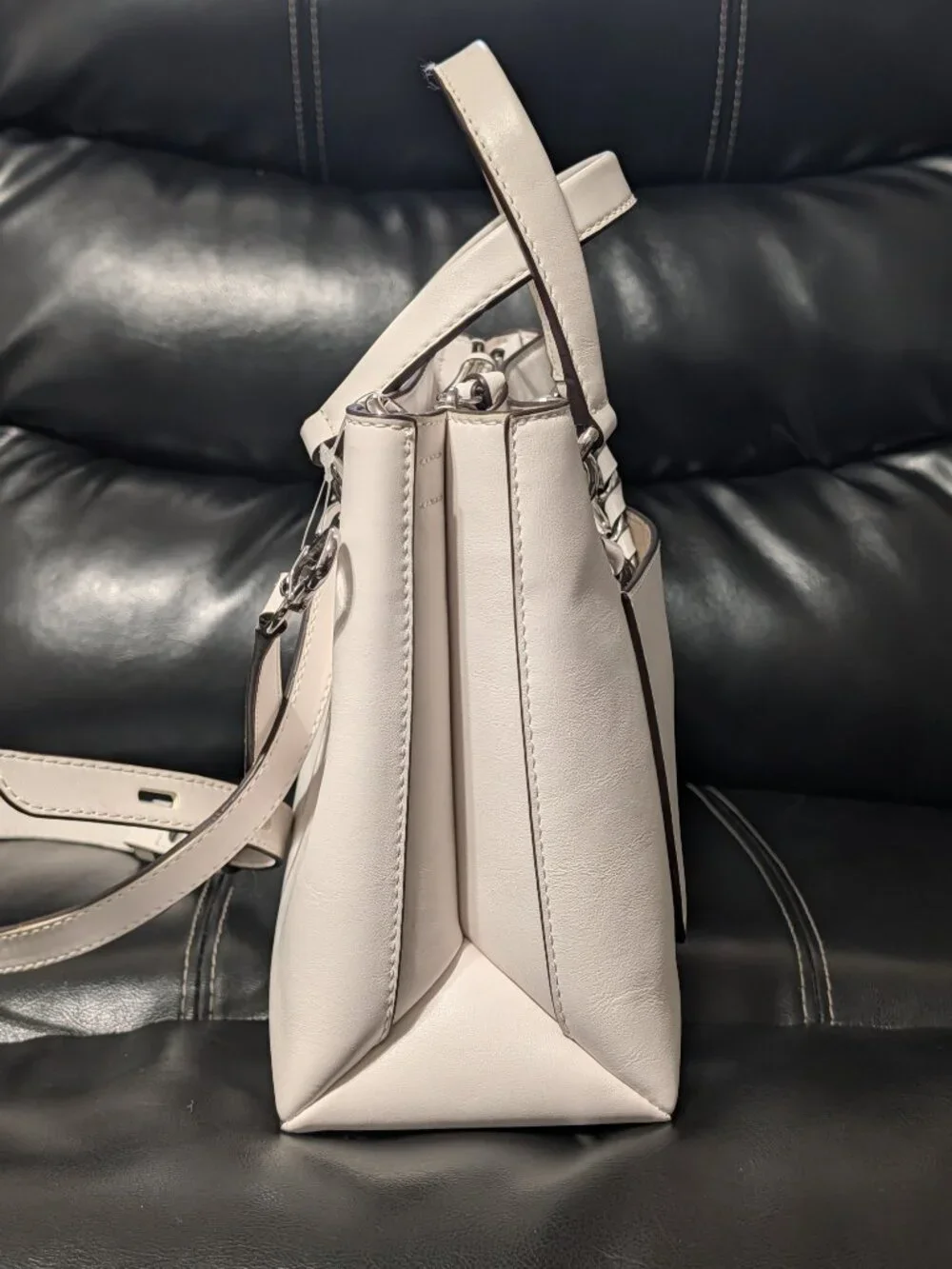 Michael Kors CECE Small Ribbon Chain Messenger Leather Bag NWT